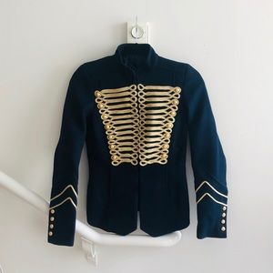Zara Military Style Fitted Jacket